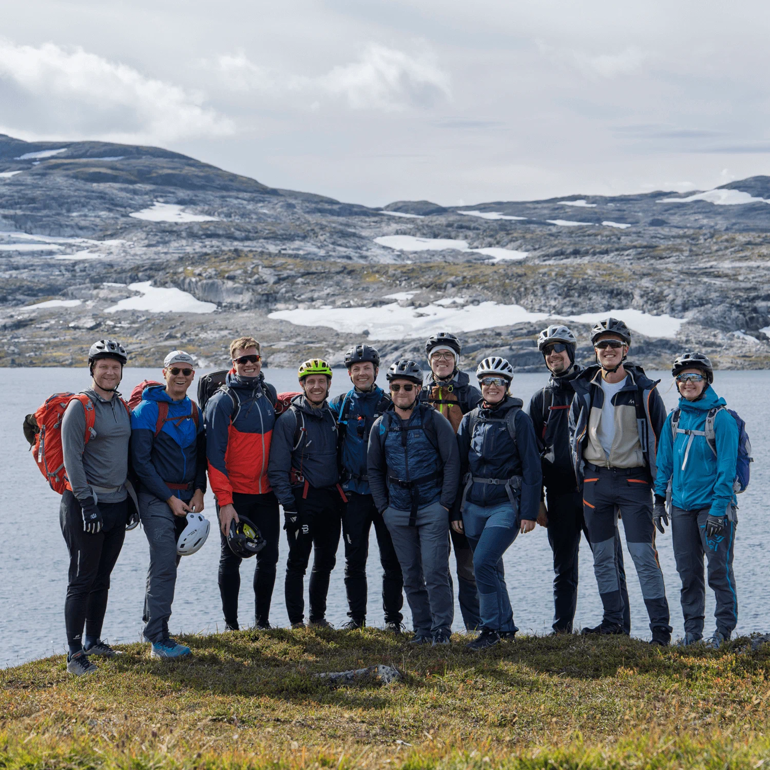 Gruppebilde på Rallarvegen Gruppebilde på Rallarvegen